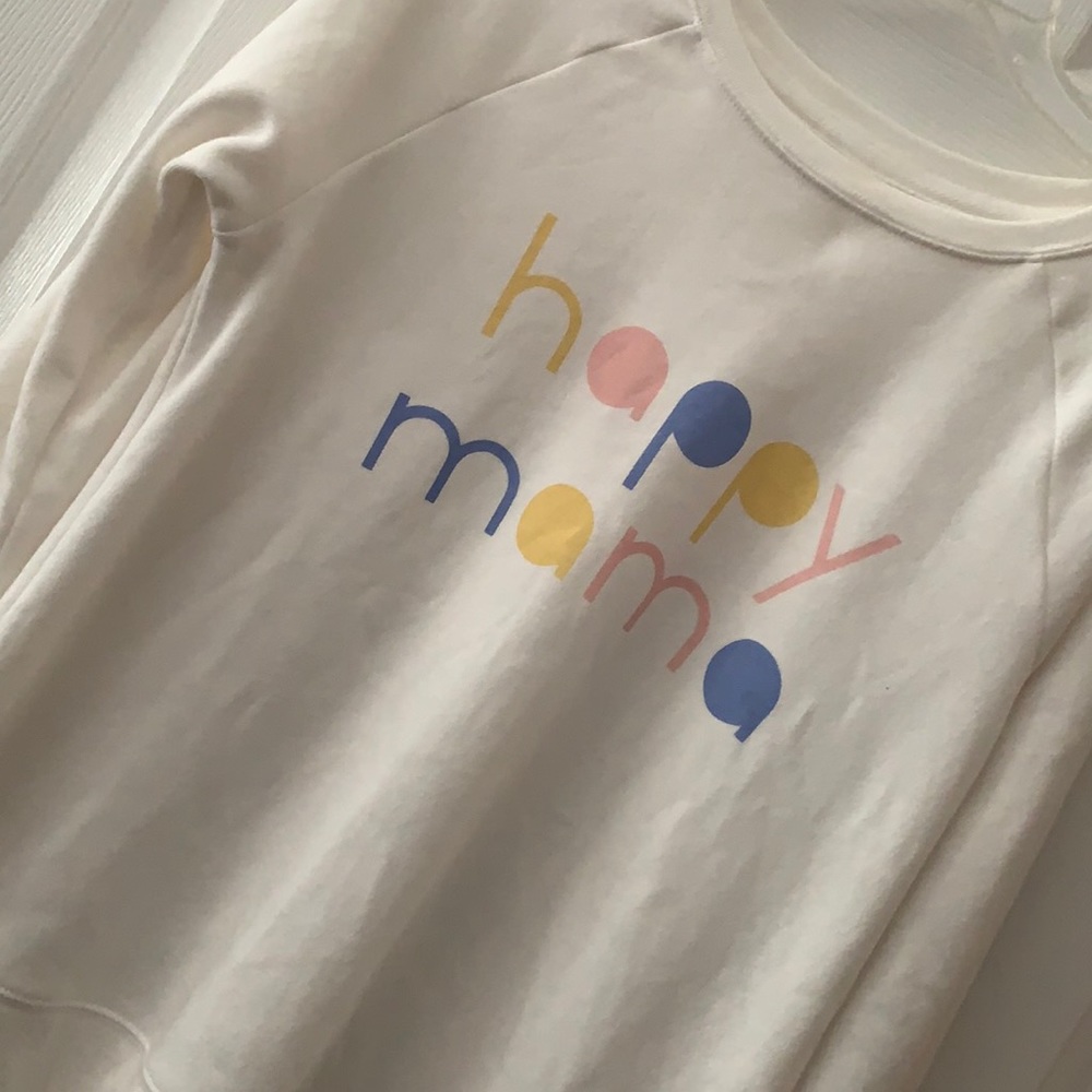 Mama to be Sweatshirt long sleeve 💛💗💙👶